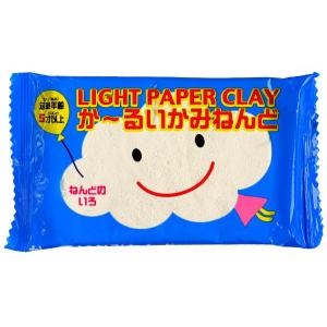 紙粘土 軽いかみねんど 60g (100円ショッ...の商品画像