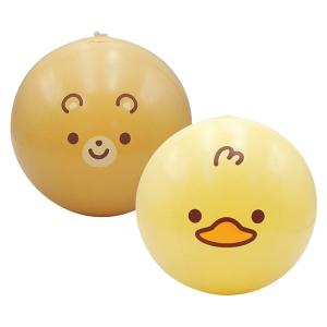 ミニ ビーチボール アニマル くま・あひる 2...の詳細画像3