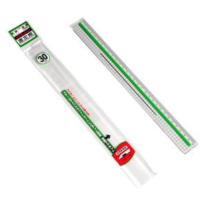 直定規 30cm マグネットバー付 (100円ショップ 100円均一