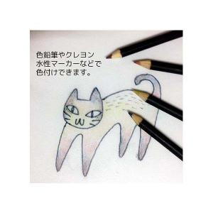 透明プラバン フロストタイプ 白 B5サイズ ...の詳細画像3