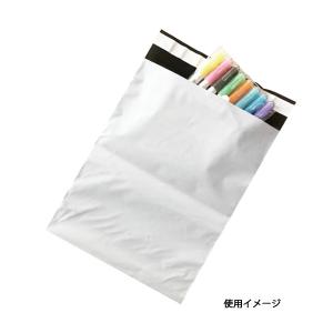 宅配用ビニール袋 白無地 Sサイズ(32×22...の詳細画像4