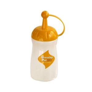 ドレッシングポット イエロー ミニ(容量230ml) (100円ショップ 100円均一 100均一 100均)