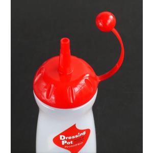 ドレッシングポット レッド 容量340ml (...の詳細画像5