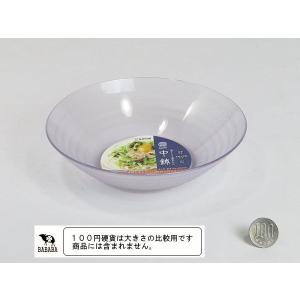 中鉢 かすみ PET製 クリア 容量560ml...の詳細画像1