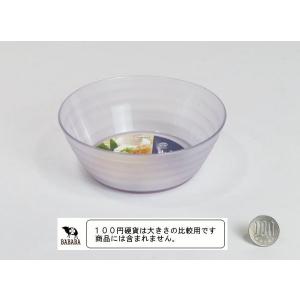 小鉢 かすみ PET製 クリア 容量470ml...の詳細画像1