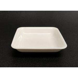 レンジ角小皿 レンジ食器 白 9×9×高さ2c...の詳細画像3