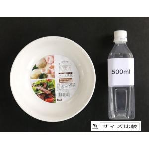 レンジ深皿 レンジ食器 白 直径20×高さ4....の詳細画像1