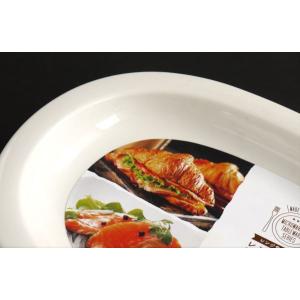 レンジだ円皿 レンジ食器 白 23.8×18....の詳細画像3