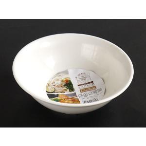 レンジめん鉢 レンジ食器 白 直径19.3×高...の詳細画像2