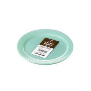 レトロプレート グリーン 17cm (100円ショップ 100円均一 100均一 100均)