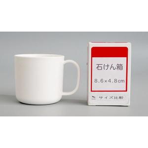 フタ付きマグ S ホワイト 容量200ml (...の詳細画像1