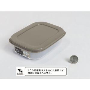 保存容器 シンプルパック ブラウン 容量480...の詳細画像1