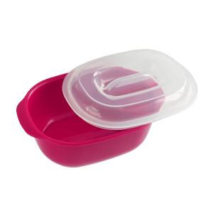 保存容器 そのまま食卓ポット 電子レンジ対応 容量470ｍｌ ［色指定不可］ (100円ショップ 100円均一 100均一 100均)