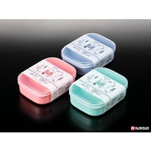 お弁当箱 仕切り付 Ｍサイズ 満量520ｍｌ マイランチボックス ［色指定不可］ (100円ショップ 100円均一 100均一 100均)
