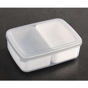 仕切りカップ付ランチボックス 容量550ml ...の詳細画像3