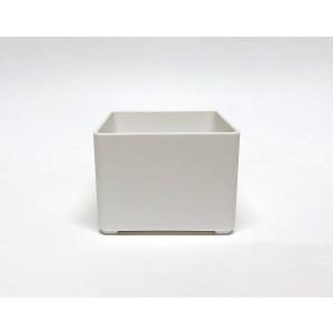 ECOコンテナB ホワイト 8×8×高さ6cm...の詳細画像2