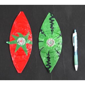 紙風船 スイカ・トマト 2枚入 (100円ショ...の詳細画像1