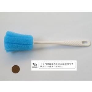 柄付コップ洗いスポンジ 即乾スポンジ 抗菌 2...の詳細画像3