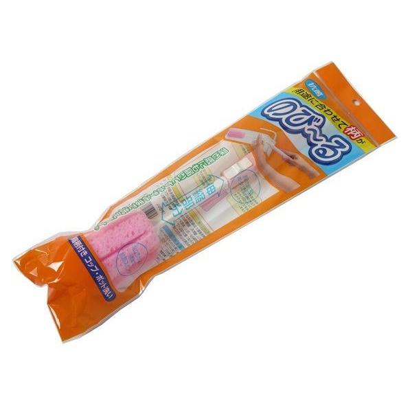 伸縮柄付コップ・ポット洗い のびーる 抗菌 30cm ［色指定不可］ (100円ショップ 100円均...