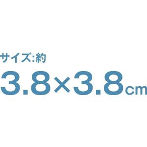 フッ素 キズ防止シール 四角型 3.8×3.8...の詳細画像5