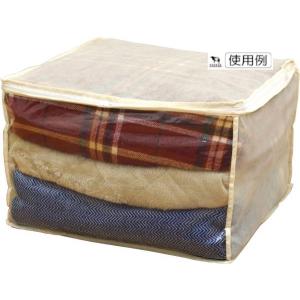 整理袋 透明窓付 アイボリー 大型(高さ30×...の詳細画像3