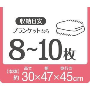 整理袋 透明窓付 アイボリー 大型(高さ30×...の詳細画像4