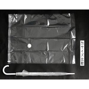 バルブ付圧縮袋 押入収納ケース用 60×80c...の詳細画像1