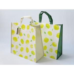 PPバッグ レモン柄 38×40×マチ18cm...の詳細画像2