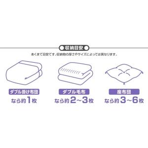 布団用圧縮袋 ダブルサイズ対応 100×130cmの詳細画像3