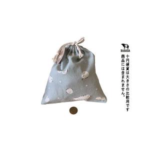コットン巾着袋 シマエナガ 23×23cm [...の詳細画像2