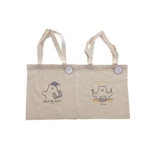 コットントートバッグ デイリーベア 36×34...の詳細画像1