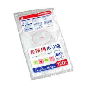 台所用ポリ袋 15×25cm 120枚入 (10...の商品画像