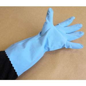 ゴム手袋 厚手タイプ LLサイズ(全長32cm...の詳細画像5