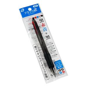 ノックボールペン 黒 ボール径0.7mm ラバーグリップ 5本入 (100円