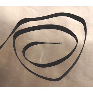 織ゴム 黒 2.5cm×長さ1.2m (100...の詳細画像5