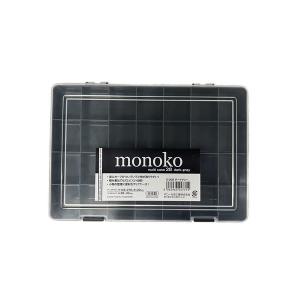 マルチケース monoko28 ダークグレー 14.5×21×厚み2cm