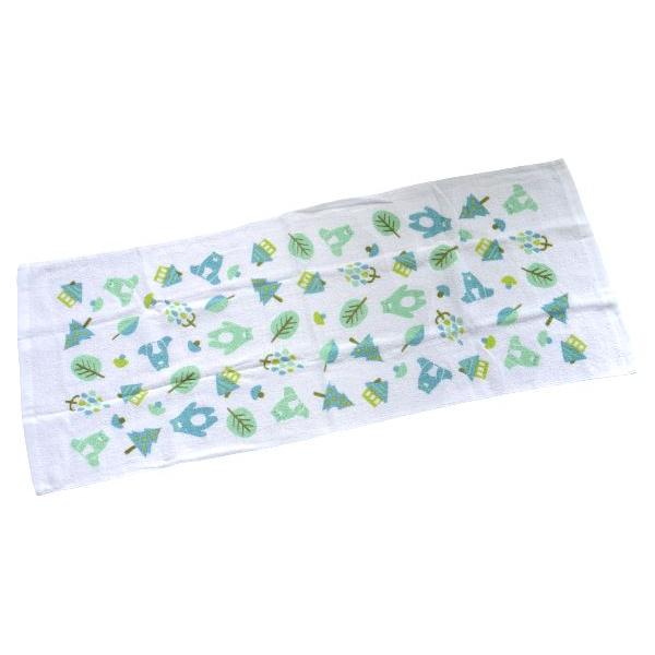 フェイスタオル どうぶつ 34×80cm ［色柄指定不可］ (100円ショップ 100円均一 100...