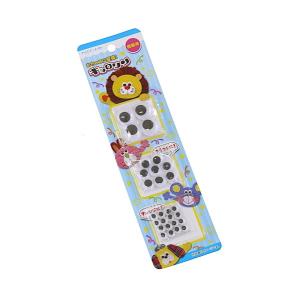 目玉パーツ 接着用 28個入(大4個／中8個／小16個) キョロリン (100円ショップ 100円均一 100均一 100均)