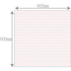 ズレ難い押入れ収納シート ストライプ 90×9...の詳細画像2