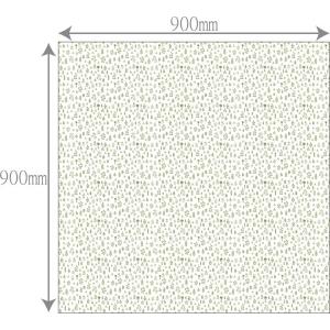 ズレ難い押入れ収納シート 北欧 90×90cm...の詳細画像2