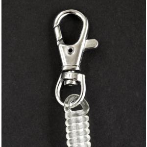 ナスカン付ロングスプリングキーホルダー 30c...の詳細画像4