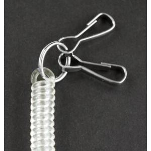ナスカン付ロングスプリングキーホルダー 30c...の詳細画像5
