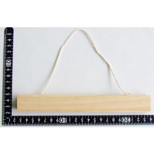 木製マグネット付クリップ 吊り紐付 (100円...の詳細画像2