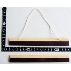 木製マグネット付クリップ 吊り紐付 (100円...の詳細画像3