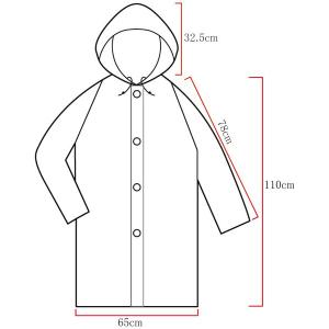 大人用レインコート M(150~170cm)の詳細画像2