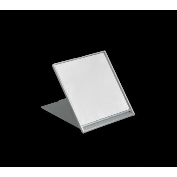 折りたたみミラー Ｍサイズ(11×10×厚さ0.5cm) 薄くて軽い ［色指定不可］ (100円ショ...