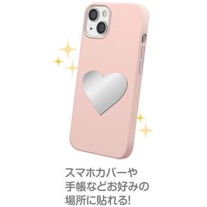 シールで貼れる!割れ難いミラー ラウンド・ハー...の詳細画像4