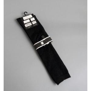 レディースリブハイソックス 黒 22~25cm...の詳細画像3