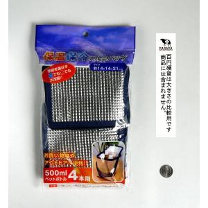 保温・保冷アルミバッグ 500mlペットボトル...の詳細画像1