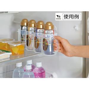 冷蔵庫収納缶ホルダー クリア 7.5×29.8...の詳細画像3